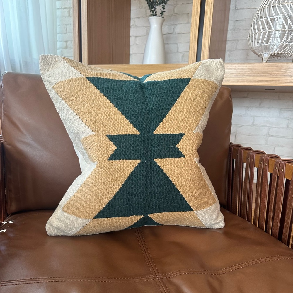 Handmade Southwestern Tribal Pillow Cover